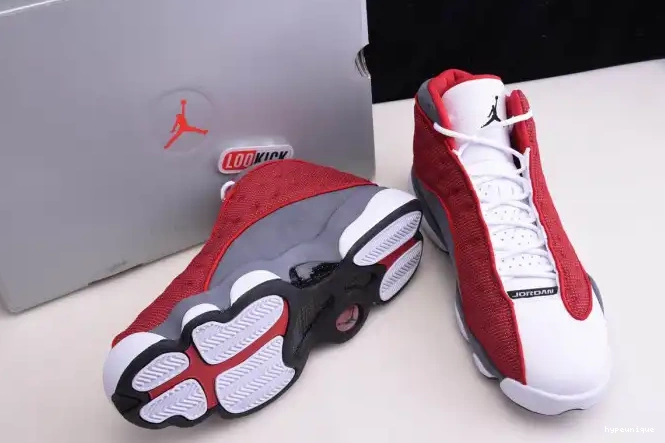 HYPE Retro Jordan 414571-600 Gym 13 Red Air Flint Grey 0430
